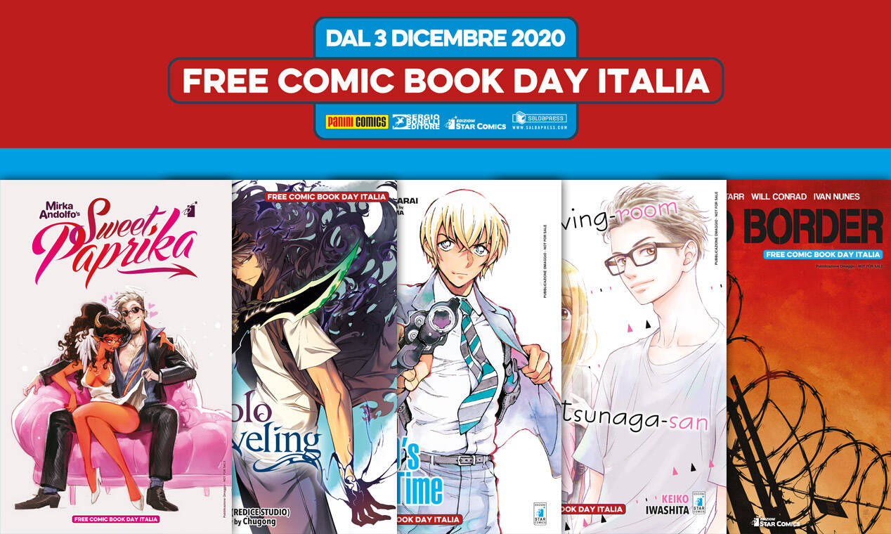 Free comics book day Italia 2020