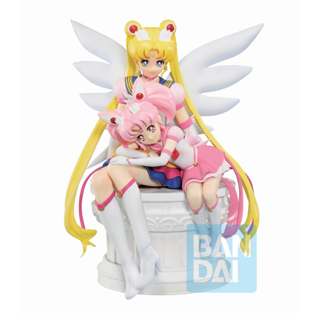 Action figure Sailor Moon Eternal: Sailor Moon e Sailor Chibi Ichibankuji -  Shin Crazy Comics